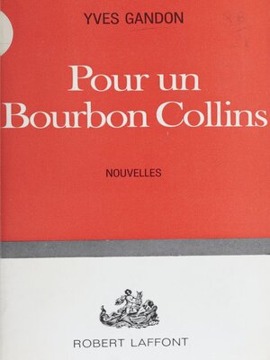 cover image of Pour un bourbon Collins